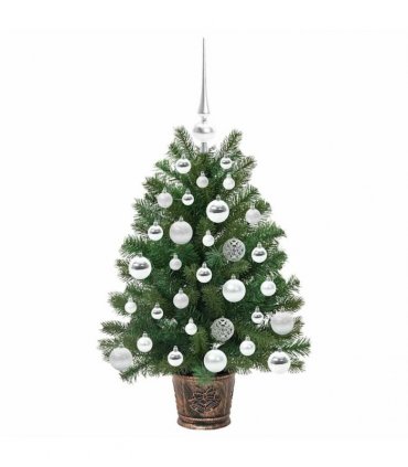 vidaXL Artificial Christmas Tree Green 75 cm PE and PVC
