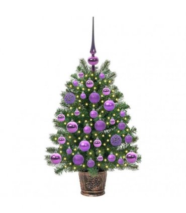 vidaXL Artificial Christmas Tree Green 75 cm PE and PVC