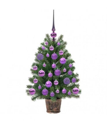vidaXL Artificial Christmas Tree Green 75 cm PE and PVC