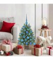 vidaXL Artificial Christmas Tree Green 75 cm PE and PVC