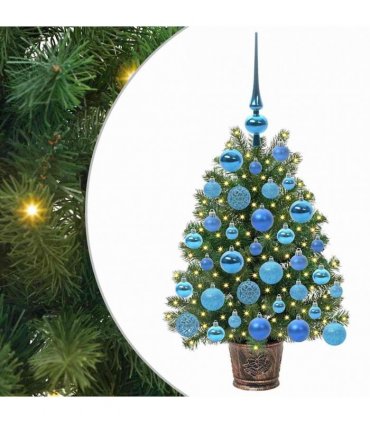 vidaXL Artificial Christmas Tree Green 75 cm PE and PVC