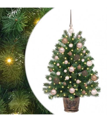 vidaXL Artificial Christmas Tree Green 95 cm PE and PVC