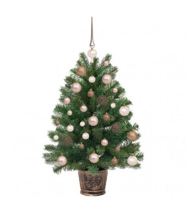 vidaXL Artificial Christmas Tree Green 95 cm PE and PVC