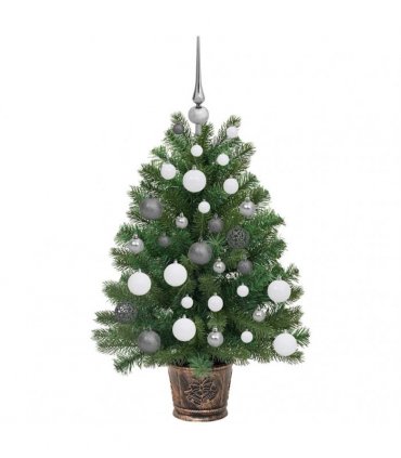 vidaXL Artificial Christmas Tree Green 95 cm PE and PVC