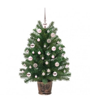 vidaXL Artificial Christmas Tree Green 95 cm PE and PVC