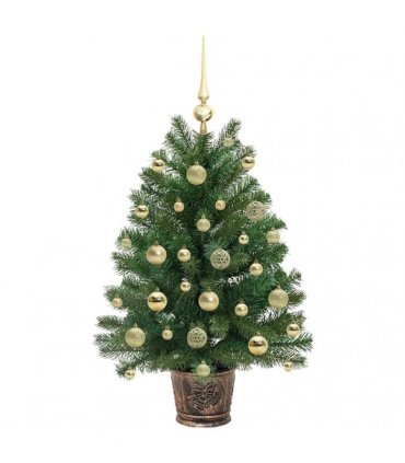 vidaXL Artificial Christmas Tree Green 95 cm PE and PVC