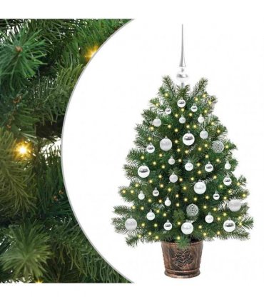 vidaXL Artificial Christmas Tree Green 95 cm PE and PVC