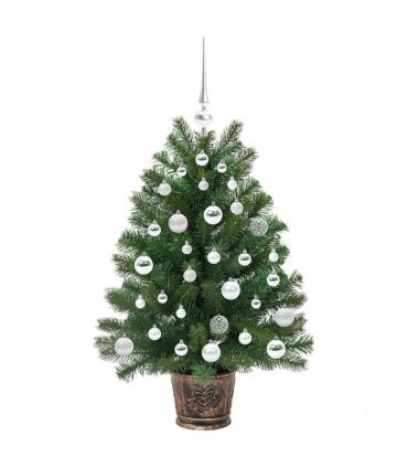 vidaXL Artificial Christmas Tree Green 95 cm PE and PVC