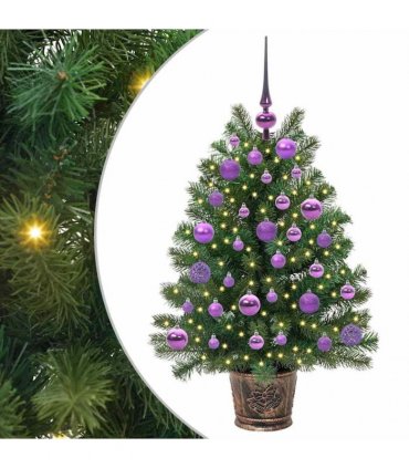 vidaXL Artificial Christmas Tree Green 95 cm PE and PVC
