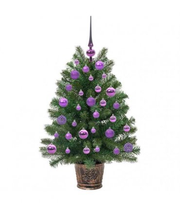 vidaXL Artificial Christmas Tree Green 95 cm PE and PVC