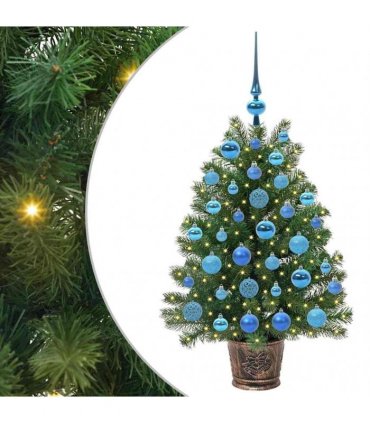 vidaXL Artificial Christmas Tree Green 95 cm PE and PVC