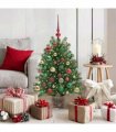 vidaXL Artificial Christmas Tree Green 95 cm PE and PVC