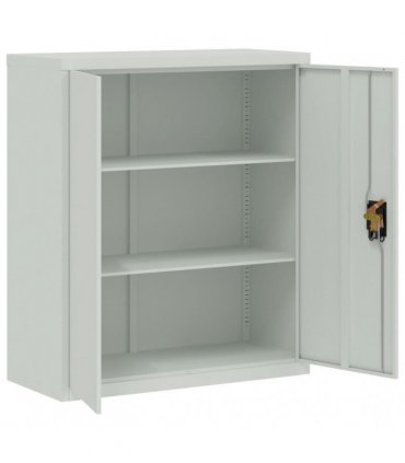 vidaXL File Cabinet Light Grey 90x40x105 cm Steel