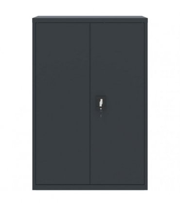 vidaXL File Cabinet Anthracite 90x40x140 cm Steel