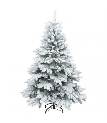 vidaXL Artificial Hinged Christmas Tree 120 cm 150 LEDs Warm White