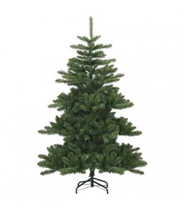 vidaXL Artificial Hinged Christmas Tree Green 150 cm PVC