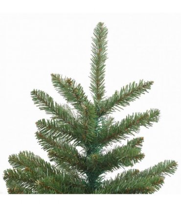 vidaXL Artificial Hinged Christmas Tree Green 240 cm PVC
