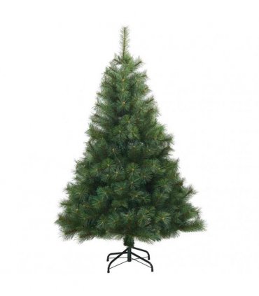 vidaXL Artificial Hinged Christmas Tree Green 120 cm PE and PVC