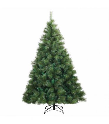 vidaXL Artificial Hinged Christmas Tree Green 180 cm PE and PVC