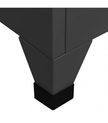 vidaXL Locker Cabinet Anthracite 38x45x180 cm Steel