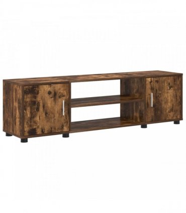 vidaXL TV Cabinet Set 140 x 40 x 33 cm Somoked Oak