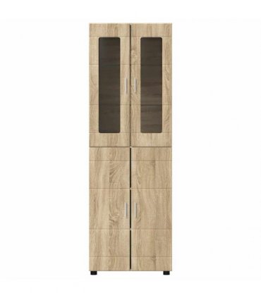 vidaXL Highboard FLORIN 60 x 35 x 182 cm Sonoma Oak Engineered Wood