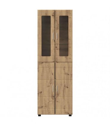 vidaXL Highboard FLORIN 60 x 35 x 182 cm Artisan Oak Engineered Wood