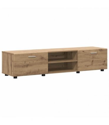 vidaXL TV Cabinet Set FLORIN 3 pcs 150 x 39 x 30 cm Artisan Oak