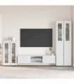 vidaXL TV Cabinet Set FLORIN 3 pcs 150 x 39 x 30 cm White