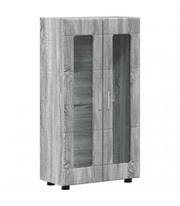 vidaXL TV Cabinet Set FLORIN 3 pcs 150 x 39 x 30 cm Grey Sonoma