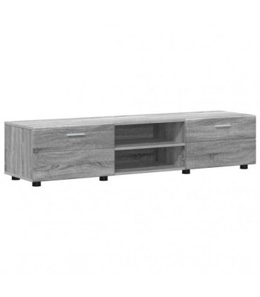 vidaXL TV Cabinet Set FLORIN 3 pcs 150 x 39 x 30 cm Grey Sonoma