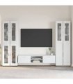 vidaXL TV Cabinet Set FLORIN 3 pcs 150 x 39 x 30 cm White