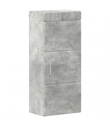 vidaXL Bathroom Furniture Set TULUM 4 pcs Concrete Grey