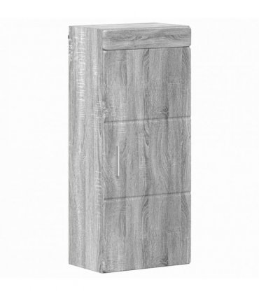 vidaXL Bathroom Furniture Set TULUM 4 pcs Grey Sonoma 60 x 34 x 63 cm