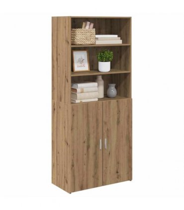 vidaXL Highboard Artisan Oak 80 x 42.5 x 185 cm Engineered Wood
