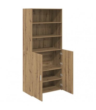 vidaXL Highboard Artisan Oak 80 x 42.5 x 185 cm Engineered Wood
