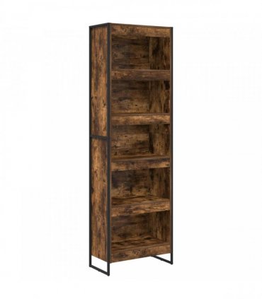 vidaXL Book Cabinet 60 x 30 x 189.5 cm Smoked Oak