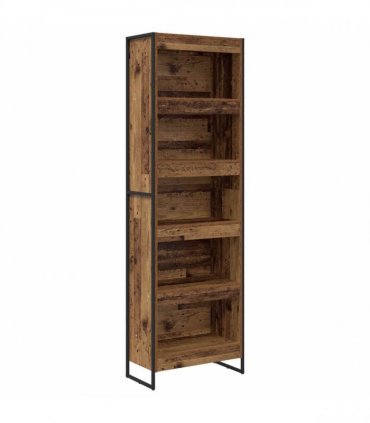 vidaXL Book Cabinet 60 x 30 x 189.5 cm Engineered Wood Old Wood