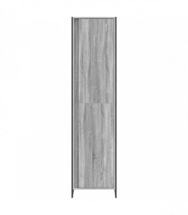 vidaXL Warderobe Grey Sonoma 50 x 50 x 200 cm