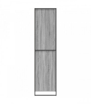 vidaXL Warderobe Grey Sonoma 50 x 50 x 200 cm