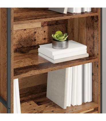 vidaXL Tall Cabinets Old Wood 60 x 36 x 200 cm Engineered Wood