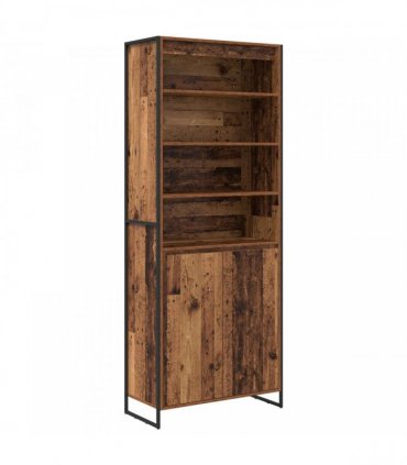 vidaXL Tall Cabinets Old Wood 79 x 36 x 200 cm Engineered Wood