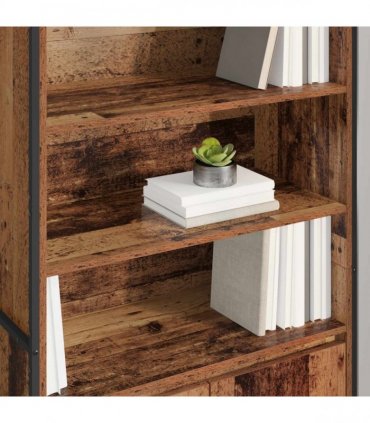 vidaXL Tall Cabinets Old Wood 79 x 36 x 200 cm Engineered Wood