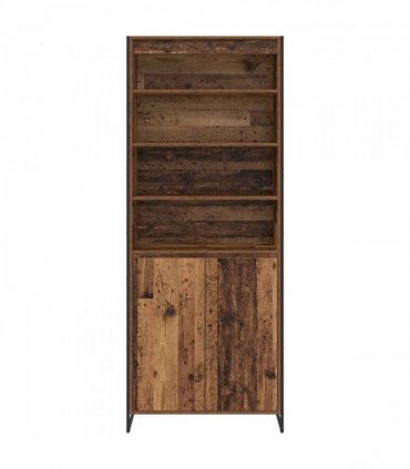 vidaXL Tall Cabinets Old Wood 79 x 36 x 200 cm Engineered Wood