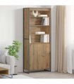 vidaXL Tall Cabinets Artisian Oak 79 x 36 x 200 cm Engineered Wood