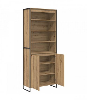 vidaXL Tall Cabinets Artisian Oak 79 x 36 x 200 cm Engineered Wood