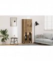 vidaXL Highboard 2 pcs Artisan Oak 69.5 x 34 x 180 cm