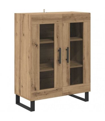 vidaXL Highboard 2 pcs Artisan Oak 69.5 x 34 x 180 cm