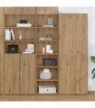 vidaXL Cabinet Artisan Oak 50 x 41 x 185 cm Engineered Wood