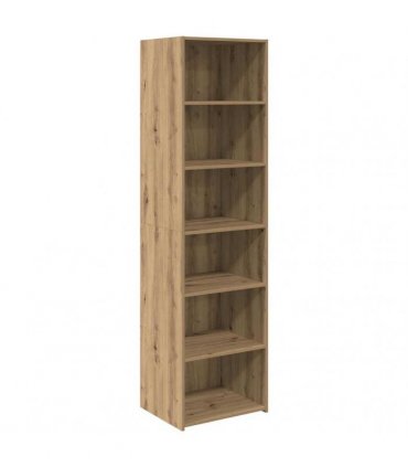 vidaXL Cabinet Artisan Oak 50 x 41 x 185 cm Engineered Wood
